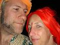 TradeMark and red-haired snuggly Christy 2